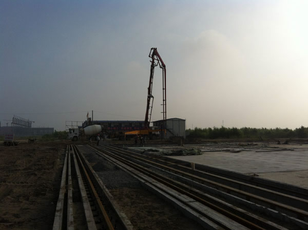 南通中遠(yuǎn)鋼結(jié)構(gòu)項目完成土建施工